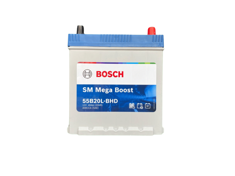 Ắc Quy Bosch 55B20L (12V, 40Ah)