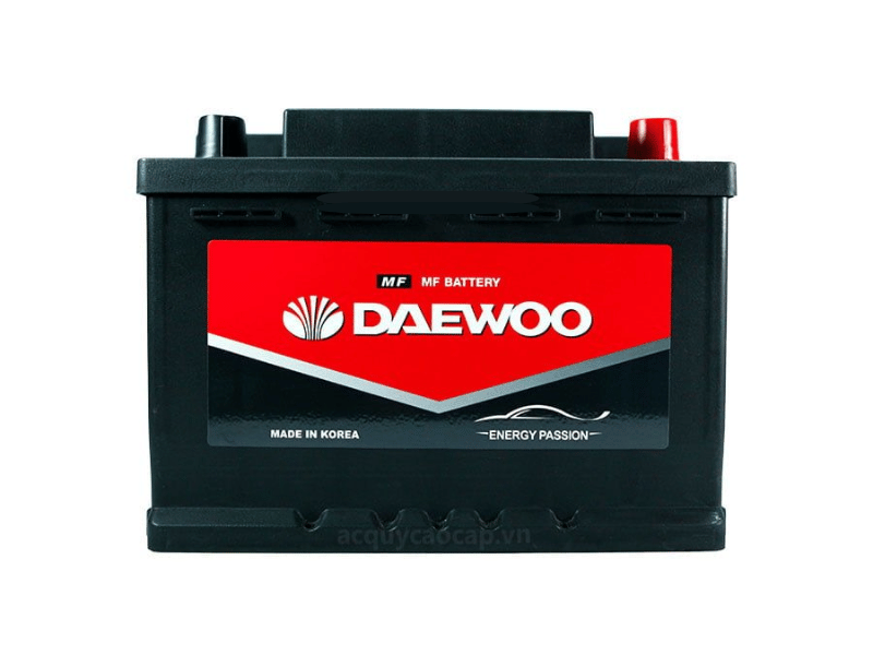 Ắc quy Daewoo DIN 56009 (DIN LB2) (12V, 60AH)