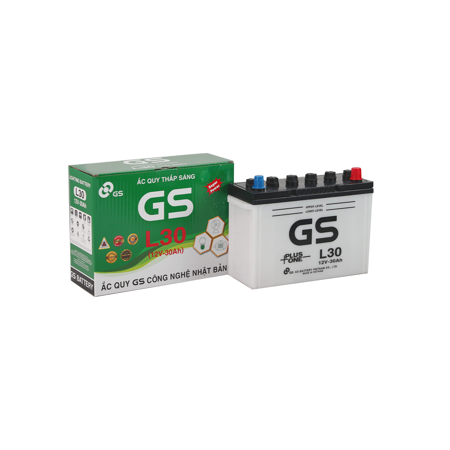 Ắc quy GS L30 (12V - 30Ah)