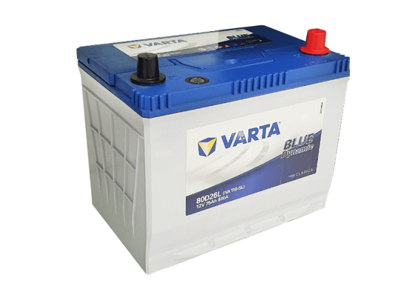 Ắc quy Varta 80D26L (12v, 75Ah)