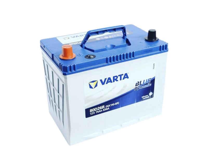 Ắc quy Varta 80D26R (12v, 75Ah)