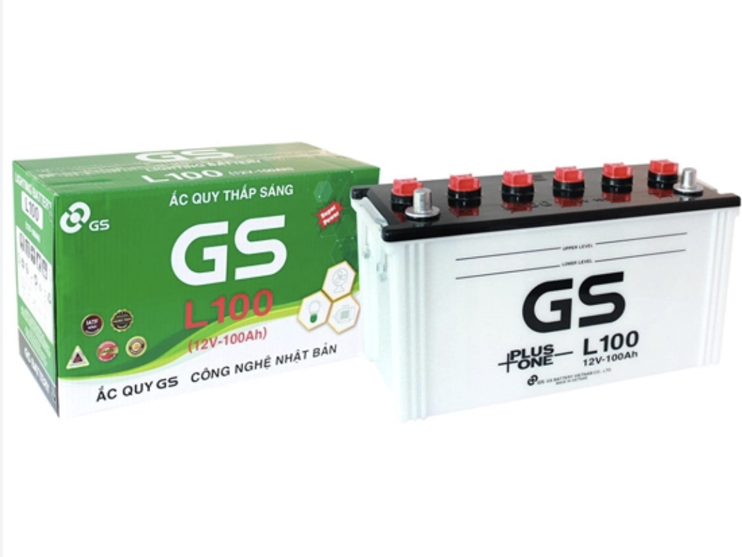 Ắc quy GS L100 (12V - 100Ah)