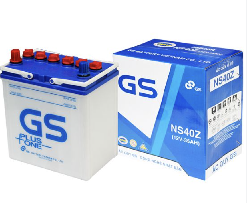 Ắc quy GS NS40Z R/L/(S) (12V, 35Ah)