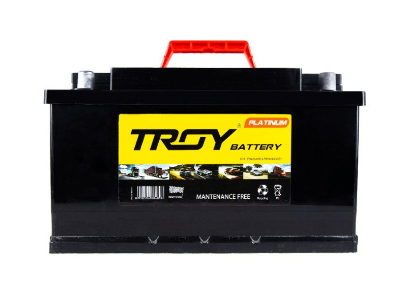 Ắc quy Troy DIN80L-LBN (DIN LB4) (12V, 80Ah)