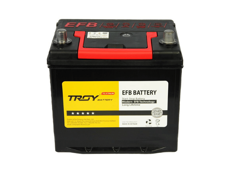 Ắc quy Troy EFB Q85/95D23L (12V, 65Ah)