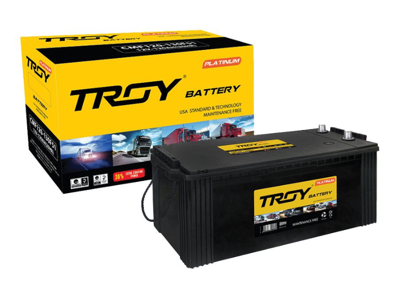 Ắc quy Troy N120 - 135F51 (12V, 120Ah)