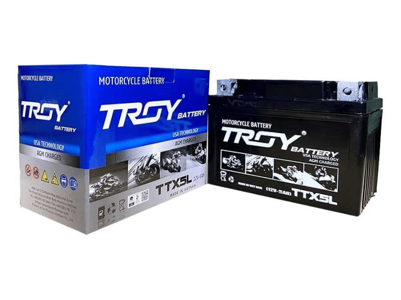 Ắc Quy Troy TTX5L (12V, 5AH)