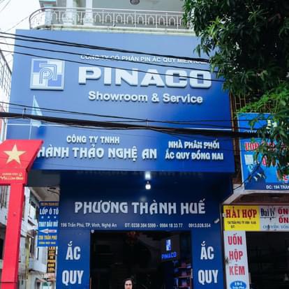 Công ty TNHH THÀNH THẢO NGHỆ AN - LỐP Ô TÔ-ẮC QUY- DẦU NHỚT PHƯƠNG THÀNH HUẾ