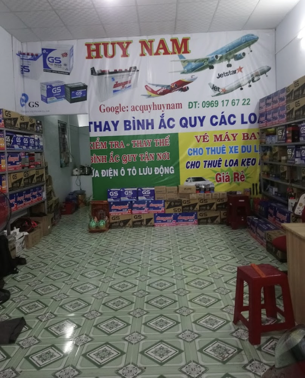  Ắc Quy Huy Nam