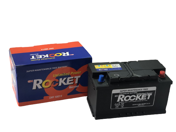 Ắc quy Rocket DIN 58014 (12V, 80Ah) 